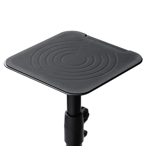 スピーカースタンド 卓上 金属製 高さ調整/角度調整対応 耐荷重10kg/YK-SPSTN02【テレビアクセサリー市場】