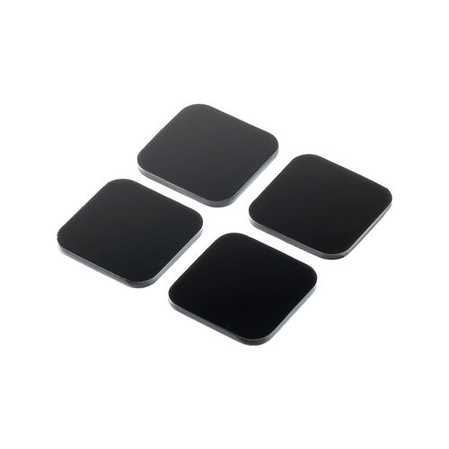 耐震ジェル 4×4cm 4枚入り ブラック 耐震度7