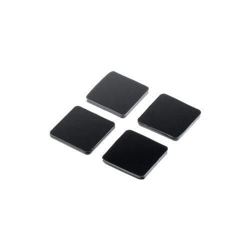 耐震ジェル 3×3cm 4枚入り ブラック 耐震度7