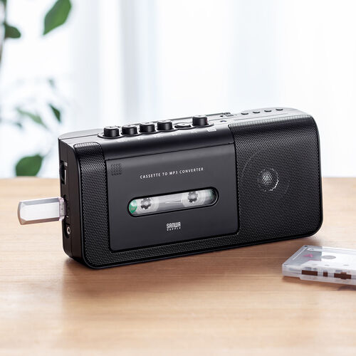 カセット変換プレーヤー デジタル保存 AC電源 乾電池 USB保存 AM/FM