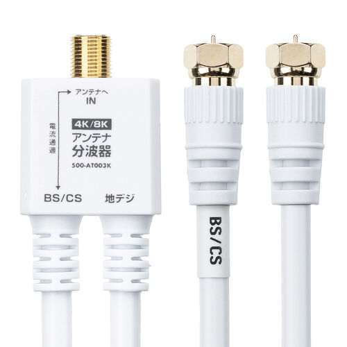 BS.CS.4K 8k対応アンテナ 4K8Kアンテナで視聴できる番組・アンテナ以外に必要な品物
