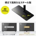 【アウトレット】首振りテレビスタンド 卓上タイプ 壁寄せ 高さ調整3段階 耐荷重50kg