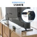 アンテナブースター BS/CS放送専用 USB給電 利得調整機能 卓上型 アンテナケーブル付属