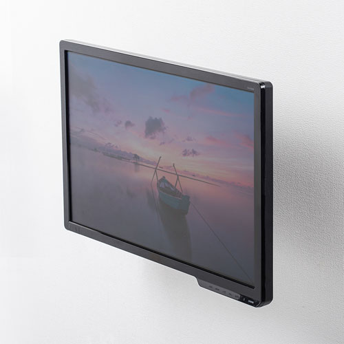 モニターアーム(42インチまで・壁掛け・水平・VESA対応・アーム長82.5