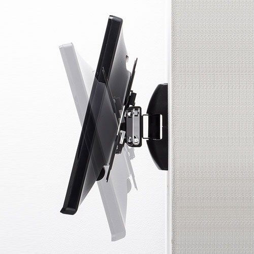 モニターアーム(42インチまで・壁掛け・水平・VESA対応・アーム長82.5