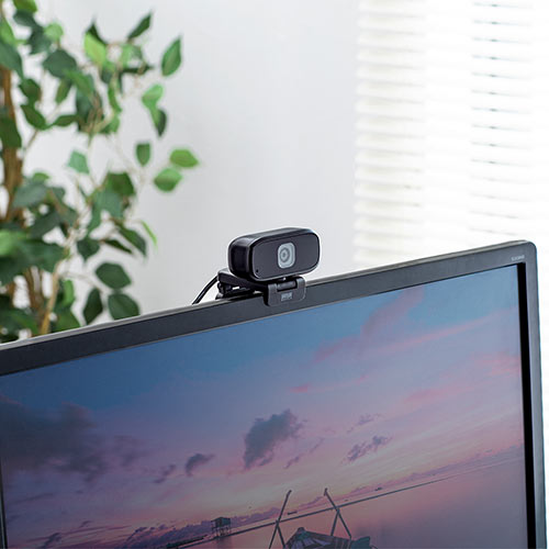 WEBカメラ 狭角 画角50度 高画質 フルHD1080P 500万画素 マイク内蔵