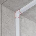 ケーブルカバー 壁用 床用 配線カバー 配線隠し 配線ダクト 内外L型 CA-KK40W用
