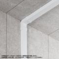 ケーブルカバー 壁用 床用 1m 配線カバー 配線隠し 配線ダクト 幅6cm 高さ4cm