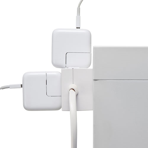 電源タップ 10個口 2m 一括集中スイッチ 固定用マグネット 雷ガード