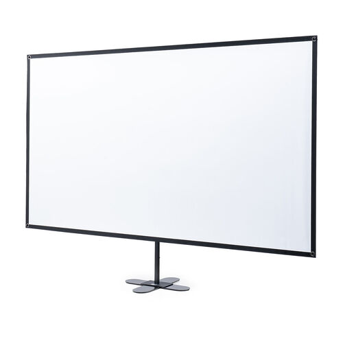 卓上プロジェクタースクリーン 80インチ 16:9 収納バッグ付き/100