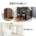 【アウトレット】すきま収納ラック 幅15.5cm 奥行55.5cm 3段 キャスター付き ブラック