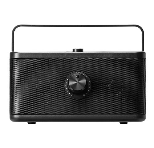 手元スピーカー 有線タイプ 電池式 USB給電対応 ブラック/YK-SP087