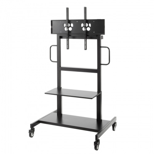 【アウトレット】テレビスタンド 100インチ対応 手動 上下昇降 高耐荷重110kg キャスター付き ハイタイプ