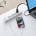 【アウトレット】USB充電機能付きタップ Type-C搭載(2P・4個口・2m)