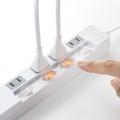 【アウトレット】USB充電機能付きタップ Type-C搭載(2P・4個口・2m)