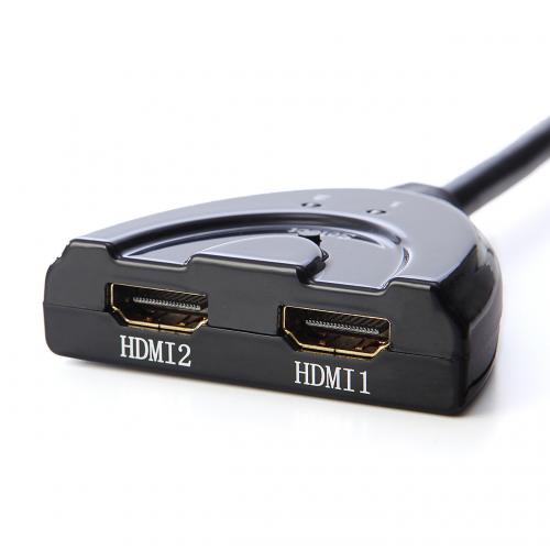 双方向 HDMIセレクター 2入力1出力 1入力2出力 HDMI切替器/YK-SW017 