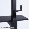 【アウトレット】テレビスタンド(32～52型・手動上下昇降タイプ)