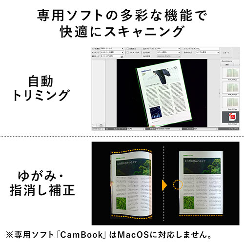 スタンドスキャナー A2 A3対応 書画カメラ機能 自炊 OCR対応 2000万画素 USB接続 内蔵マイク付き Zoom  WEB会議/YK-CAM088【テレビアクセサリー市場】