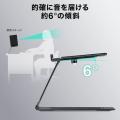 スピーカースタンド 卓上型 高さ15cm 耐荷重約5kg 傾斜6度 2台セット