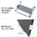 【アウトレット】ノートパソコントレー タブレットホルダー モニターアーム用 バネ式 スチール 75×75対応