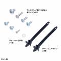 サイネージスタンド 65型テレビ対応 ロータイプ 収納ボックス付き 店舗 広告用