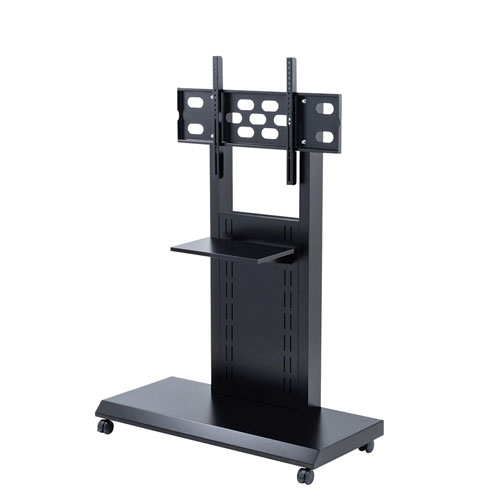 モニター＋スタンド 壁寄せディスプレイスタンド(60～84型対応・キャスター)/CR