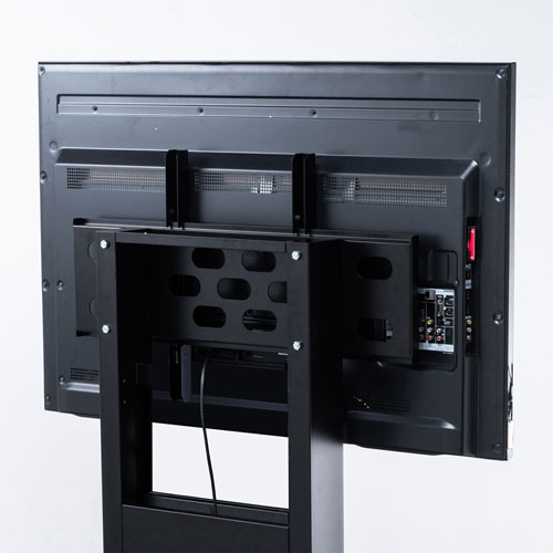 壁寄せディスプレイスタンド(60～84型対応・キャスター)/CR