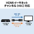 【アウトレット】HDMIケーブル 10m イコライザー内蔵 4K/60Hz 18Gbps HDMI2.0準拠品