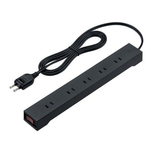 雷ガード電源タップ 10個口 マグネット付 一括集中スイッチ付 1.5m