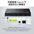 HDMI切替器 4入力1出力 4K/60Hz HDR対応 リモコン付き HDMIセレクター