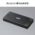 HDMI切替器 4入力1出力 4K/60Hz HDR対応 リモコン付き HDMIセレクター