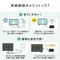 【アウトレット】 手元スピーカー 有線 電池式 USB給電対応 ブラック