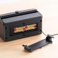 【アウトレット】 手元スピーカー 有線 電池式 USB給電対応 ブラック