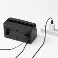 【アウトレット】 手元スピーカー 有線 電池式 USB給電対応 ブラック