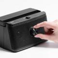 【アウトレット】 手元スピーカー 有線 電池式 USB給電対応 ブラック