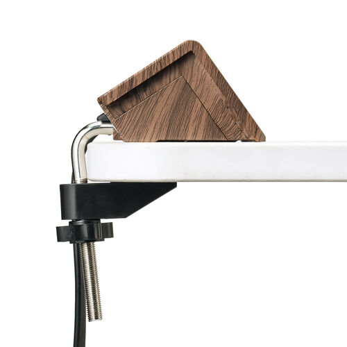 クランプ固定式 電源タップ 4個口 3m USB-C×1 USB-A×1 一括集中