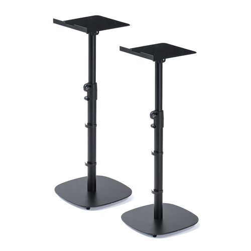 フロア用 スピーカースタンド 2本セット 高さ調整 56～100cm 天板