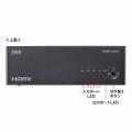 HDMI切替器 4入力1出力 4K/60Hz HDR対応 リモコン付き 自動切替 HDMIセレクター