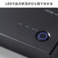 【アウトレット】HDMI切替器 2入力1出力 4K/60Hz HDR対応 リモコン付き 自動切替 HDMIセレクター