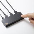 HDMIセレクター 2入力 1出力 8K/60Hz 4K/120Hz対応 自動&手動切替 PlayStation Nintendo Switch動作確認済み