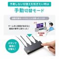 HDMIセレクター 2入力 1出力 8K/60Hz 4K/120Hz対応 自動&手動切替 PlayStation Nintendo Switch動作確認済み