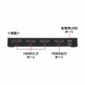 HDMIセレクター 3入力 1出力 8K/60Hz 4K/120Hz対応 自動&手動切替 PS5 Nintendo Switch動作確認済み