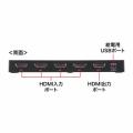HDMIセレクター 4入力 1出力 8K/60Hz 4K/120Hz対応 自動&手動切替 PlayStation Nintendo Switch動作確認済み