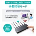 HDMIセレクター 4入力 1出力 8K/60Hz 4K/120Hz対応 自動&手動切替 PlayStation Nintendo Switch動作確認済み