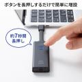 ワイヤレスHDMIエクステンダー USB Type-C送信機 4K映像 最大15m 送信機 受信機セット