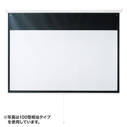 プロジェクタースクリーン(80型・吊り下げ式)/SCREEN-TS80HD【テレビ