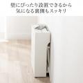 【アウトレット】ルーター収納ボックス 幅40cm 高さ45cm スマホスタンド機能 扉付き 木製 完成品 ライトブラウン ケーブルボックス