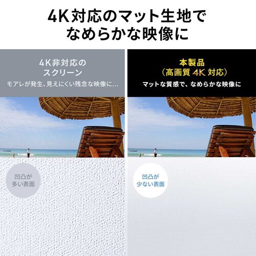 プロジェクタースクリーン 120インチ 自立式 16:9 超短焦点