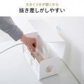 ケーブルボックス 幅32cm ホワイト