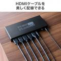 HDMIセレクター  4入力 1出力 4K/60Hz HDR 光デジタル ARC リモコン付き HDMI切替器